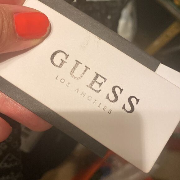 NWT Guess Olivia Black Velvet Eyelet Fit Flare - Gorgeous - Picture 5 of 7